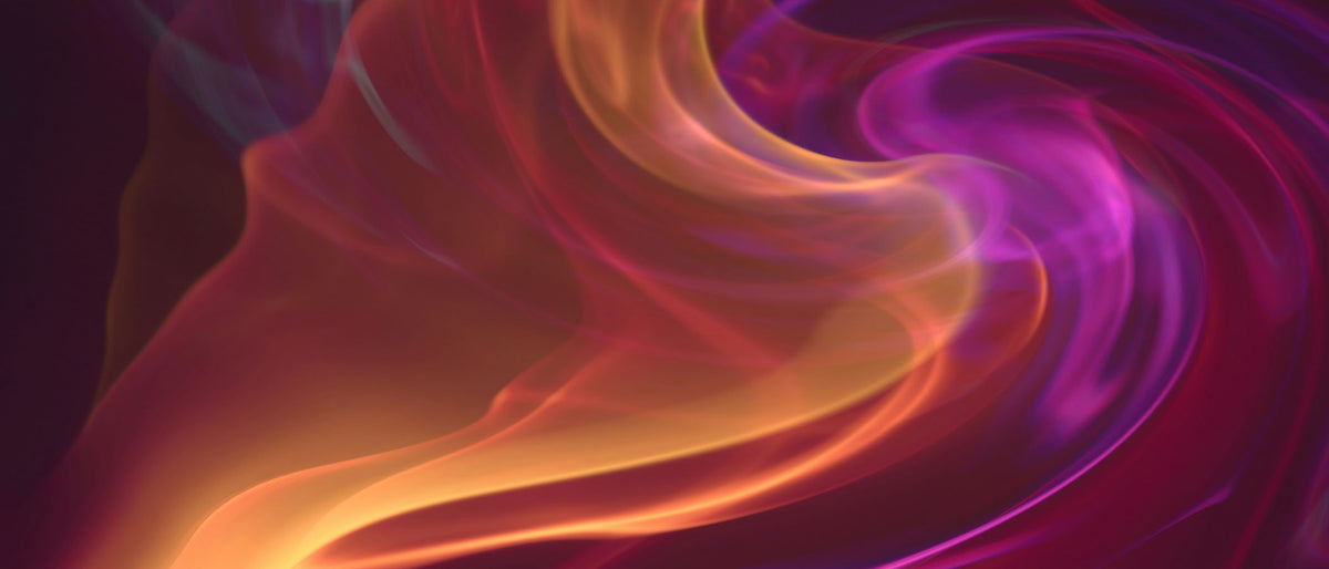 a colorful swirl